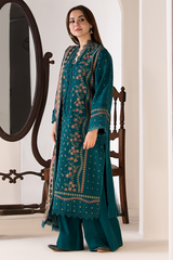 SOBIA NAZIR 3PC LAWN UNSTITCHED EMBROIDERED