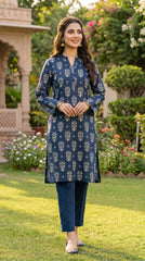 BUYEX - 2PCS PRINTED UNSTITCHED LAWN SUIT #RWQ099