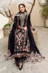 QALAMKAR 3PC LAWN UNSTITICHED EMBROIDERED
Code:4003