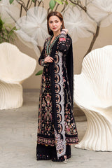 QALAMKAR 3PC LAWN UNSTITICHED EMBROIDERED
Code:4003