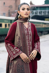IZEL 3PC LAWN UNSTITCHED EMBROIDERED