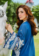 NOOR KHAS 3PC LAWN UNSTITCHED EMBROIDERED
Code:21