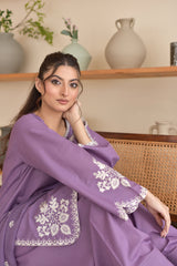 RUMI SET 3PC LAWN EMBROIDERED UNSTITCHED