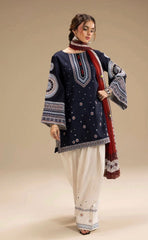 JAZMINE 3PC LAWN UNSTITCHED EMBROIDEREDÂ
Code:4015
