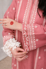 BUYEX - 2PCS EMBROIDERED UNSTITCHED LAWN SUIT #RWQ001
