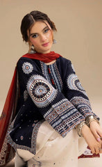 JAZMINE 3PC LAWN UNSTITCHED EMBROIDEREDÂ
Code:4015