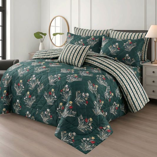 GRASS KING COMFORTER SET – 7 PCS #NCS237