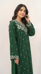 BUYEX - 2PCS EMBROIDERED UNSTITCHED LAWN SUIT #RWQ067