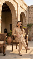 BUYEX - 2PCS EMBROIDERED UNSTITCHED LAWN SUIT #RWQ084