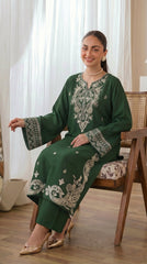 BUYEX - 2PCS EMBROIDERED UNSTITCHED LAWN SUIT #RWQ107