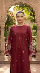 BUYEX - 2PCS EMBROIDERED UNSTITCHED LAWN SUIT #RWQ076