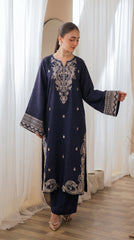 BUYEX - 2PCS EMBROIDERED UNSTITCHED LAWN SUIT #RWQ105