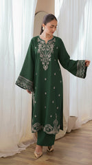 BUYEX - 2PCS EMBROIDERED UNSTITCHED LAWN SUIT #RWQ107