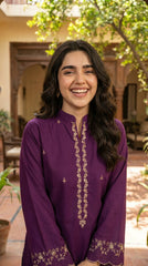 BUYEX - 2PCS EMBROIDERED UNSTITCHED LAWN SUIT #RWQ088
