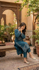 BUYEX - 2PCS EMBROIDERED UNSTITCHED LAWN SUIT #RWQ004
