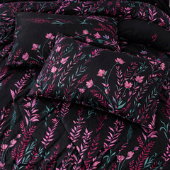 ROYAL BLACK KING COMFORTER SET – 7 PCS #NCS215