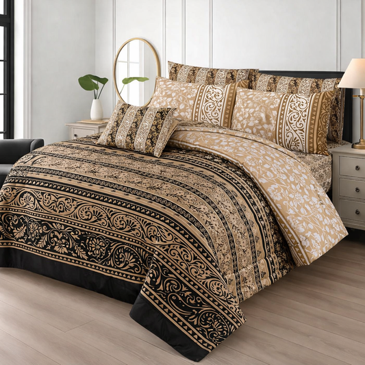 ROYAL CAMEL KING COMFORTER SET – 7 PCS #NCS143