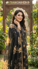 BUYEX - 3PCS UNSTITCHED PREMIUM LAWN SUIT #RWQ093