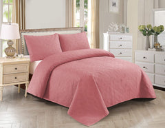 QUILTED BEDSHEET SET - 3 PCS - #BRS20