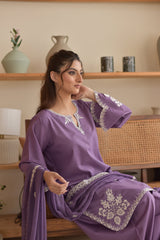RUMI SET 3PC LAWN EMBROIDERED UNSTITCHED