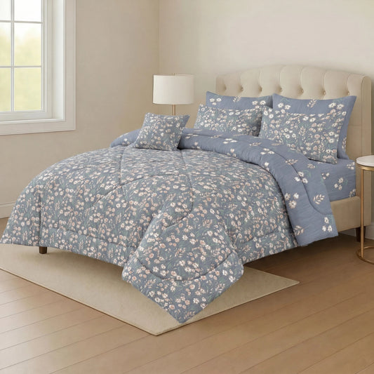 LEOPOLD KING COMFORTER SET – 7 PCS #NCS229