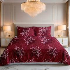 RED RECON KING BED SHEET SET - NBD170