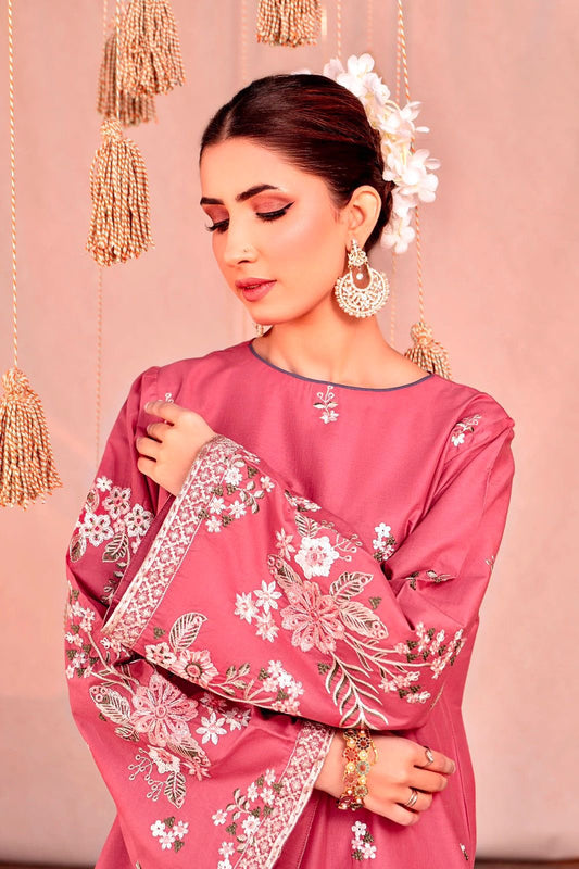 URGE 2PC UNSTITCHED EMBROIDERED LAWN