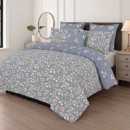 LEOPOLD KING COMFORTER SET – 7 PCS #NCS229