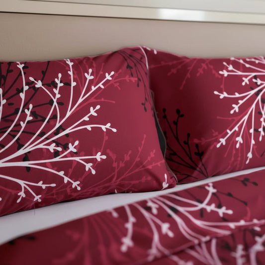 RED RECON KING BED SHEET SET - NBD170