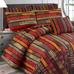 WOODEN SUMMER KING COMFORTER SET – 7 PCS #NCS146