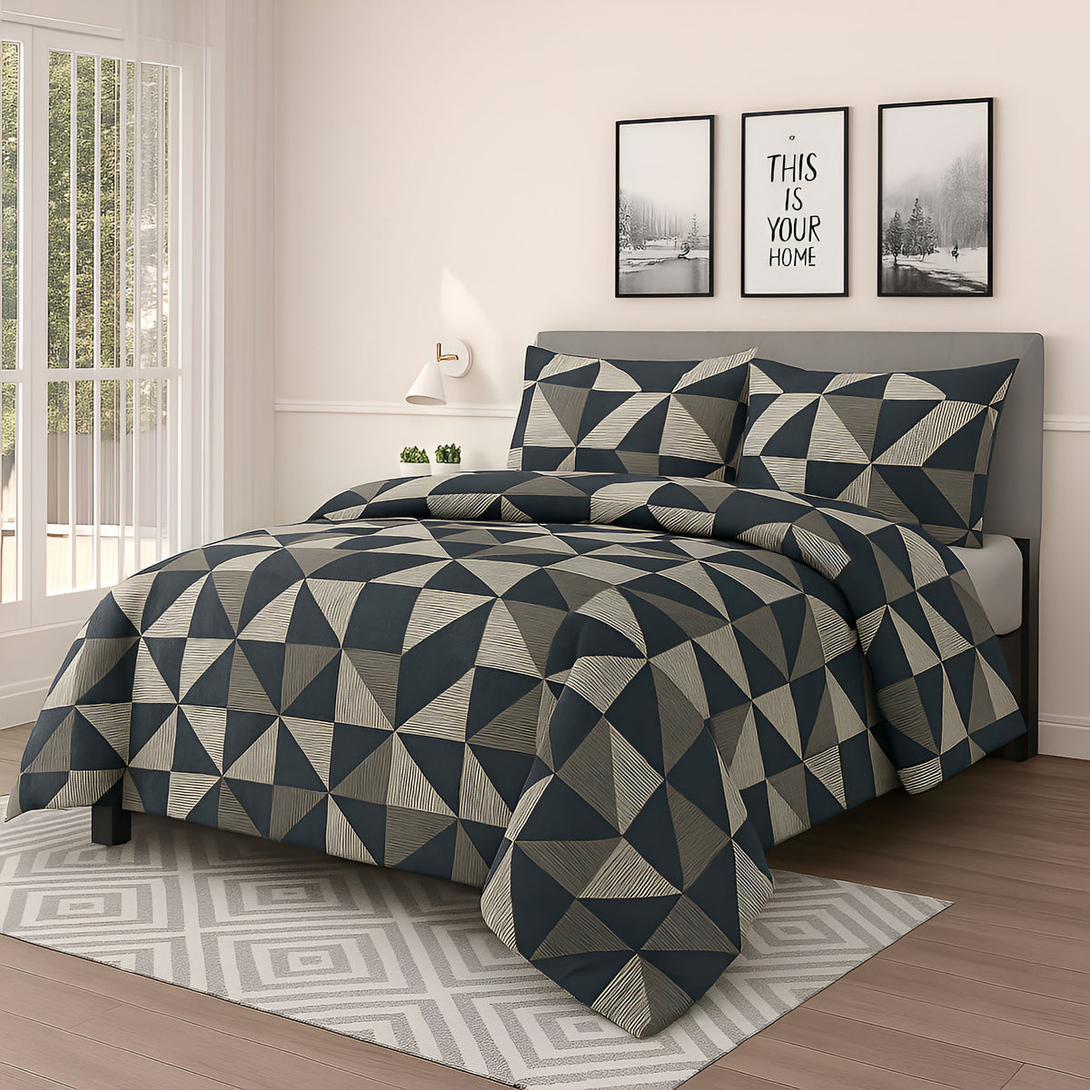 ARTHUR KING BED SHEET SET - NBD187