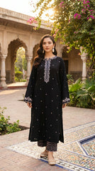 BUYEX - 2PCS EMBROIDERED UNSTITCHED LAWN SUIT #RWQ065