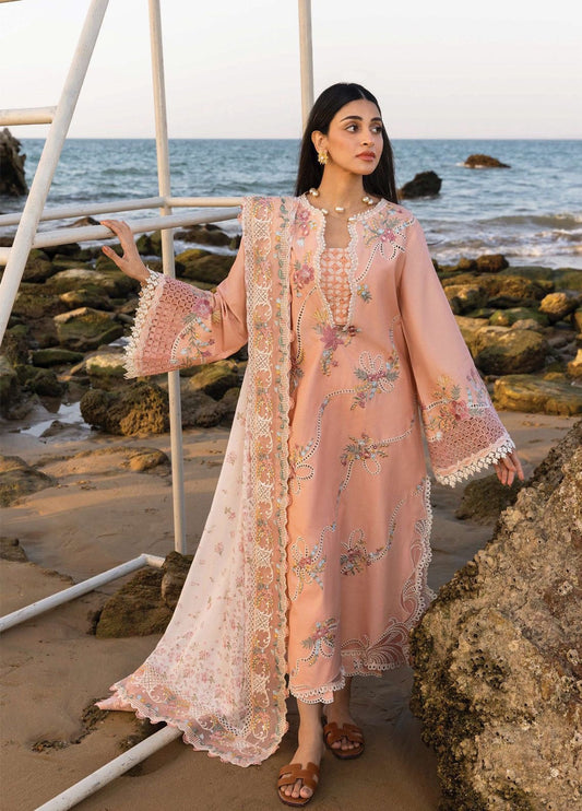 CRIMSON 3PC LAWN UNSTITCHED EMBROIDERED 
Code:4028
