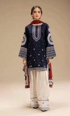 JAZMINE 3PC LAWN UNSTITCHED EMBROIDERED 
Code:4015