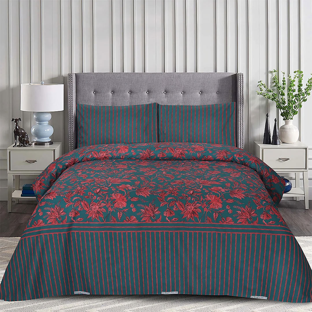 BLUEON KING BED SHEET SET NBD82