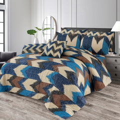 BUMP SUMMER KING COMFORTER SET – 7 PCS #NCS179