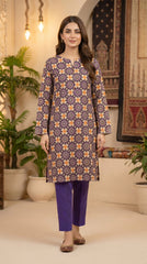 BUYEX - 2PCS PRINTED UNSTITCHED LAWN SUIT #RWQ096