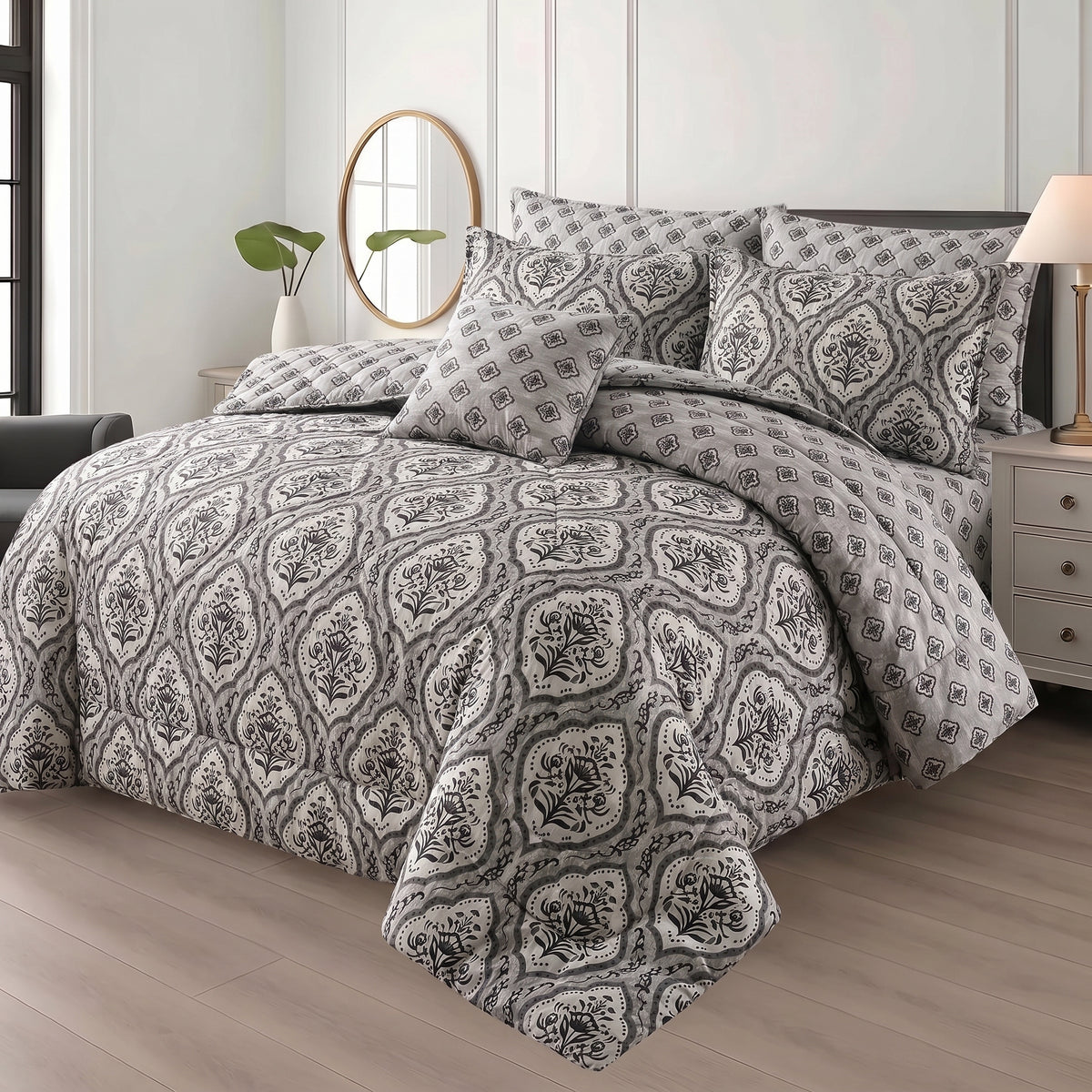 CALLUM KING COMFORTER SET – 7 PCS #NCS245