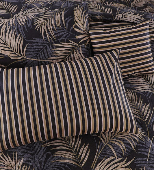 ICONIC LEAF COTTON COMFORTER SET – 7 PCS