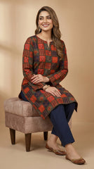 BUYEX - 2PCS PRINTED UNSTITCHED LAWN SUIT #RWQ094