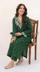 BUYEX - 2PCS EMBROIDERED UNSTITCHED LAWN SUIT #RWQ067