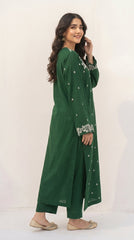 BUYEX - 2PCS EMBROIDERED UNSTITCHED LAWN SUIT #RWQ067