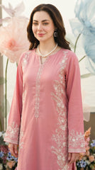 BUYEX - 2PCS EMBROIDERED UNSTITCHED LAWN SUIT #RWQ029