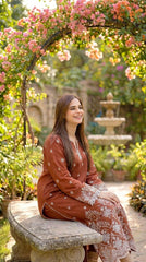 BUYEX - 2PCS EMBROIDERED UNSTITCHED LAWN SUIT #RWQ071