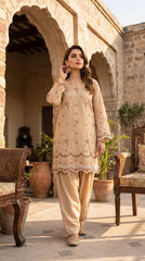 BUYEX - 2PCS EMBROIDERED UNSTITCHED LAWN SUIT #RWQ084