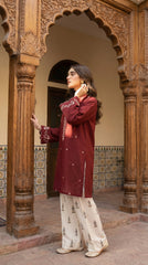 BUYEX - 2PCS EMBROIDERED UNSTITCHED LAWN SUIT #RWQ089