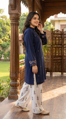BUYEX - 2PCS EMBROIDERED UNSTITCHED LAWN SUIT #RWQ086