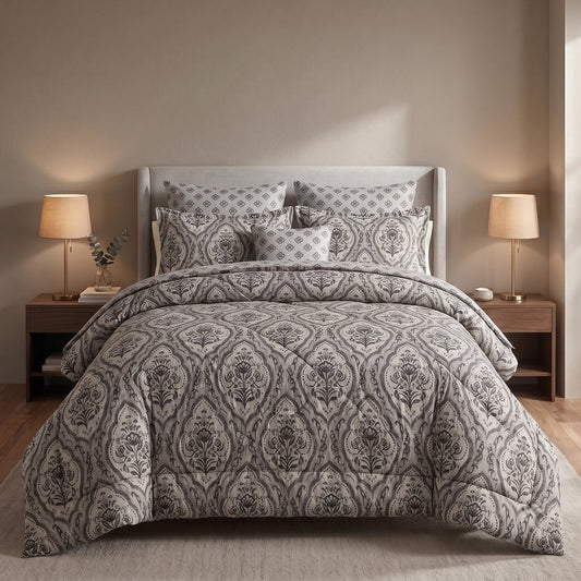 ICONIC CALLUM COTTON COMFORTER SET – 7 PCS