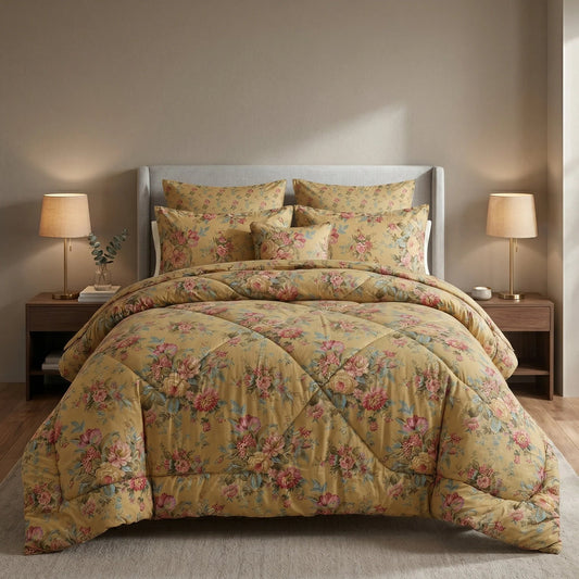 ICONIC DUST COTTON COMFORTER SET – 7 PCS