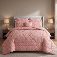 ICONIC FLUFFY COTTON COMFORTER SET – 7 PCS